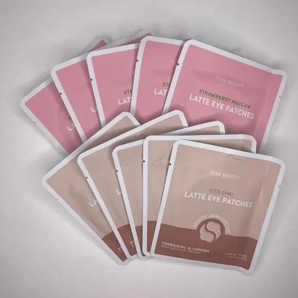 ESW Beauty — Set of 10 Eye Masks + Hair Clips K-Beauty Korean Vegan Skincare NEW - Picture 2 of 10